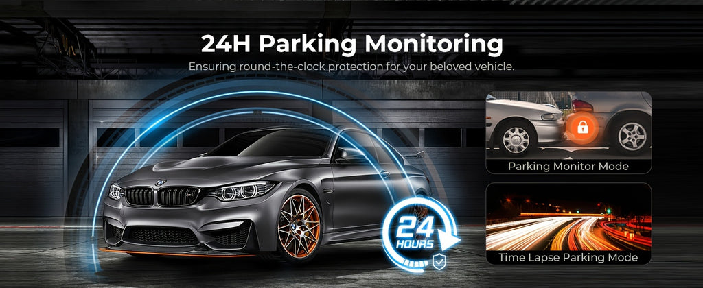 LD2K UHD 10" Full Touch Screen Rear View Mirror Dash Cam, Backup Camera, Front 2K And Rear 1080P Dual Channel Dash Cam, WDR Night Vision, Build-in WiFi, Loop Recording, Emergency Lock, Parking Mode, Simple Installation.