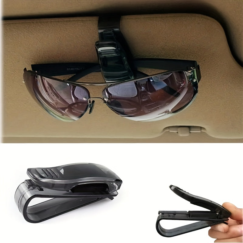 2pcs Universal Glasses Holder Eyeglasses Clip, Car Storage Accessories, Sunglasses Holder, Ideal choice for Gifts