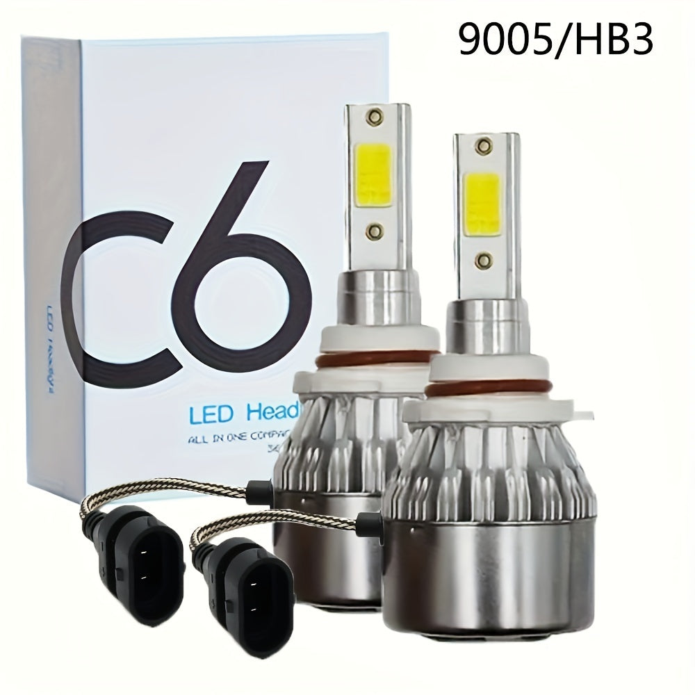 2pcs Headlight H4 H1 H3 Car Lamp H7 H11 9004 9005 9006 9007 Car Led Headlamp Pair