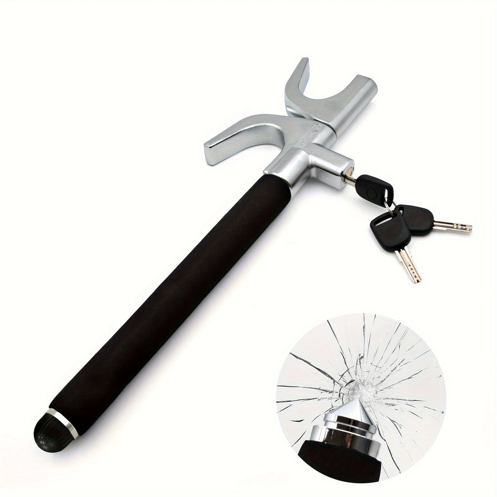 The Club Steering Wheel Lock - Universal Car Anti-Theft Device - Adjustable for Most Vehicles - For Car Owners - Deter Theft & Protect Your Vehicle - Ideal Gift for Car Enthusiasts