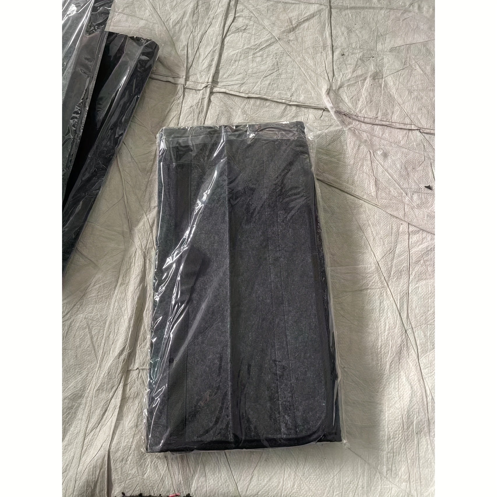 1pc Car Storage Box, Portable, Foldable Car Trunk Organizer, Felt Cloth Storage Box, Car Interior Tidying Container, Car Organizer