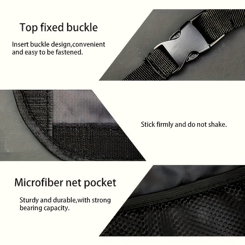 [Car Trunk Storage] 8 Large Storage Bags Car Trunk Hanging Storage Bag | Hanging Car Trunk Storage Bag