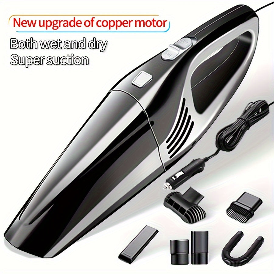 Car mounted vacuum cleaner, handheld, powerful, high-power, ultra strong suction, small mini handheld vacuum cleaner for use in vehicles