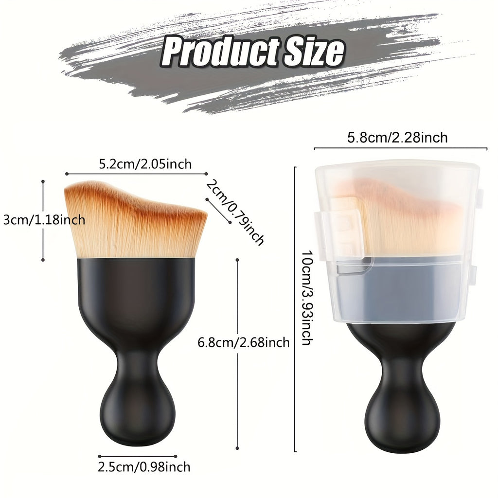 1pc Car Interior Cleaning Brush, Compact Soft Bristle Brush, Car Seat Center Console Gap Interior Dust Removal Artifact, Car Interior Air Conditioner Air Outlet Cleaning Brush, Car Accessories, Men Gift