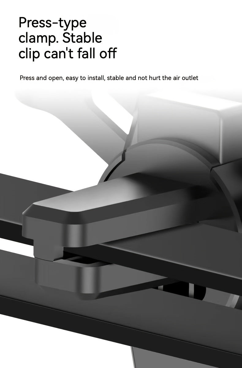 Car Navigation Mobile Phone Holder Car Air Outlet Anti Shaking Gravity Car Holder Factory Mobile Phone Holder